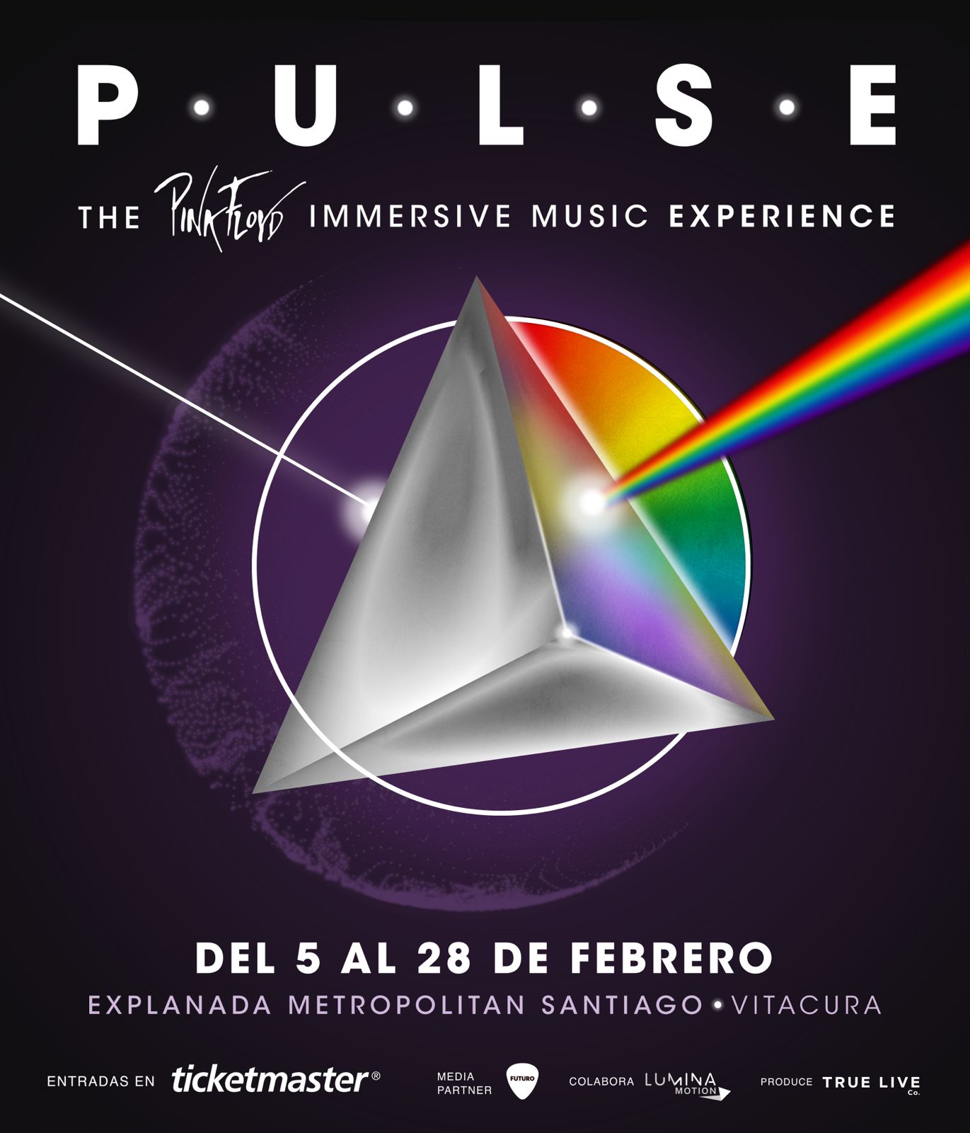 Llega a Chile experiencia inmersiva dedicada a Pink Floyd